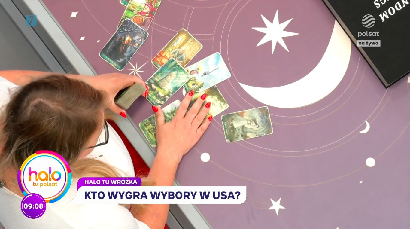 Wróżka w "Halo tu Polsat". Już wiemy, kto wygra wybory w USA