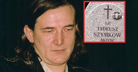 Grób aktora "Ekstradycji" uległ zniszczeniu. Smutny los Tadeusza Szymkowa