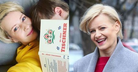 Małgorzata Kożuchowska umila synowi pobyt w domu kazaniami Tischnera. "Śmiejemy się, filozofujemy i prowadzimy rozmowy o życiu"