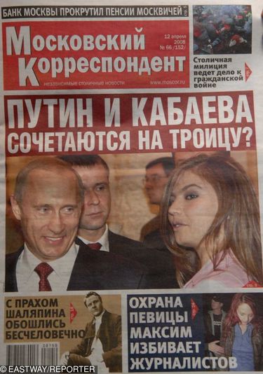 Władimir Putin został ojcem! Alina Kabajewa urodziła bliźnięta