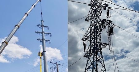 Zakończyła się budowa nowej linii wysokiego napięcia. Zabezpieczy dostawy energii i zwiększy zdolności przyłączeniowe OZE