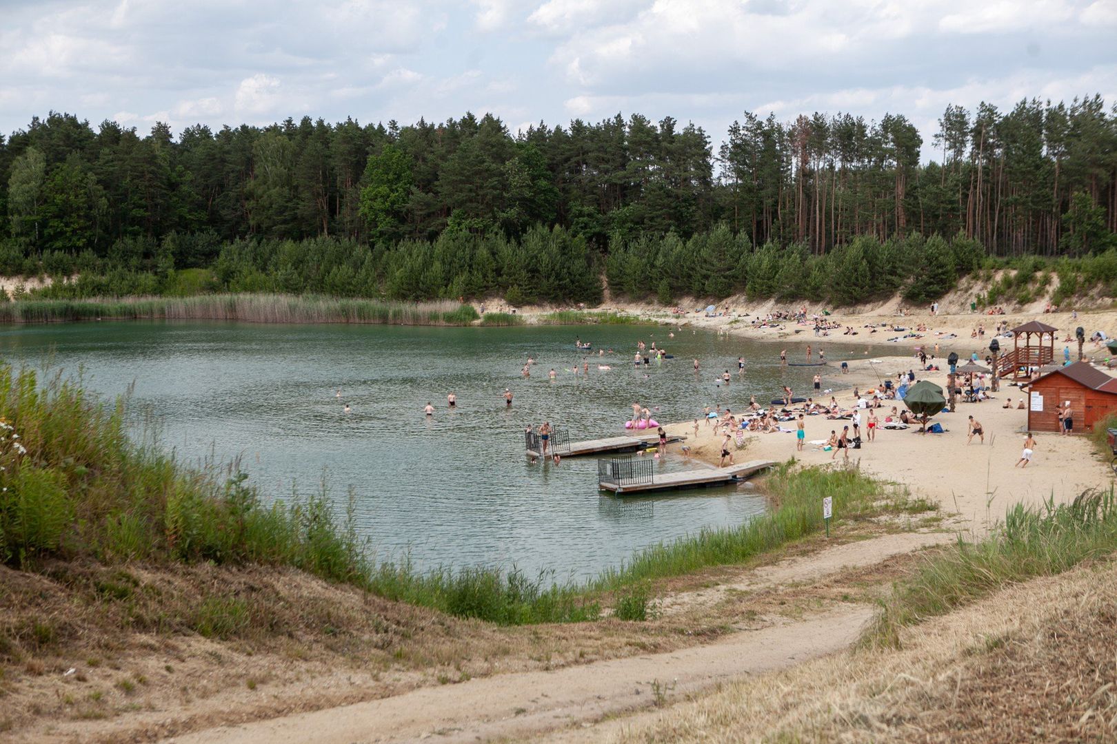 Lazurowe Wybrzeże w Czarnej Sędziszowskiej