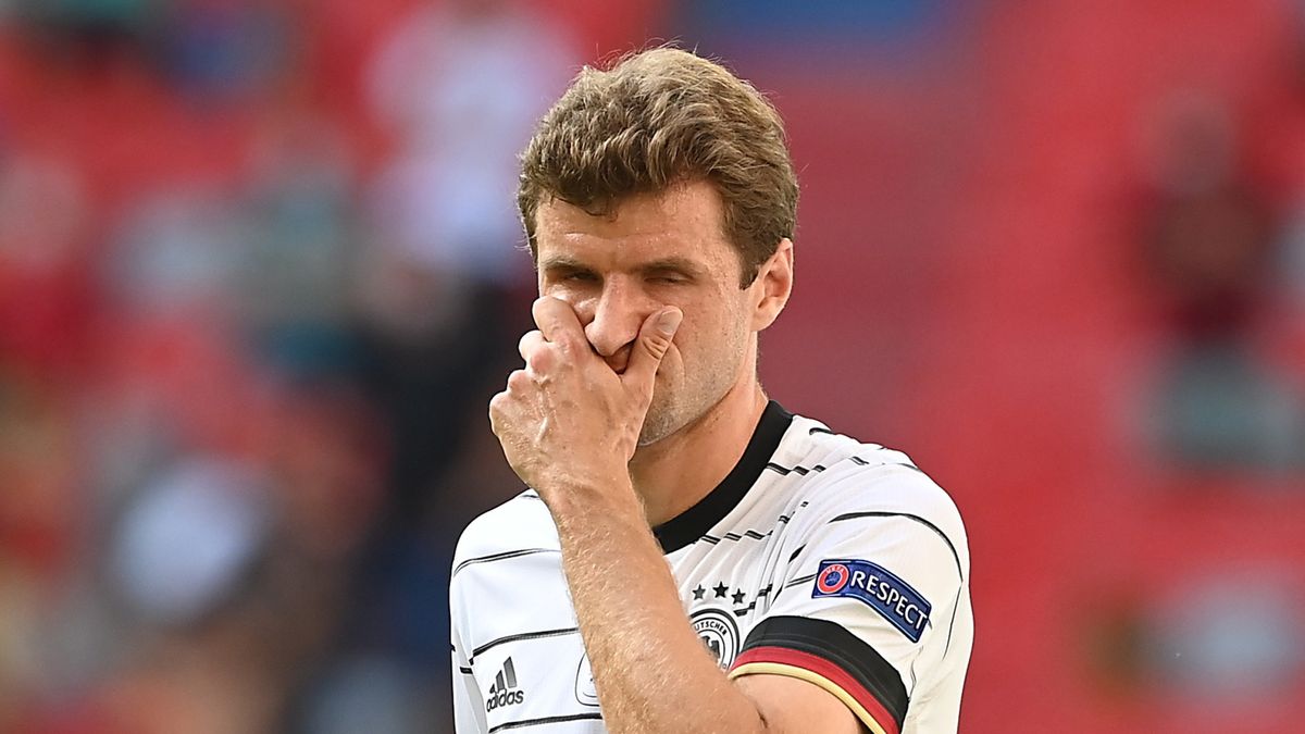 Zdjęcie okładkowe artykułu: PAP/EPA / Christof Stache / Na zdjęciu: Thomas Mueller