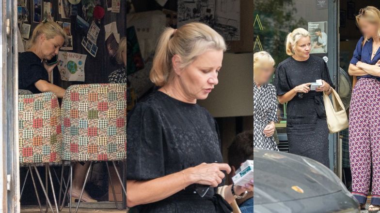 Małgorzata Kożuchowska "przyłapana" z rodzicami i z siostrą