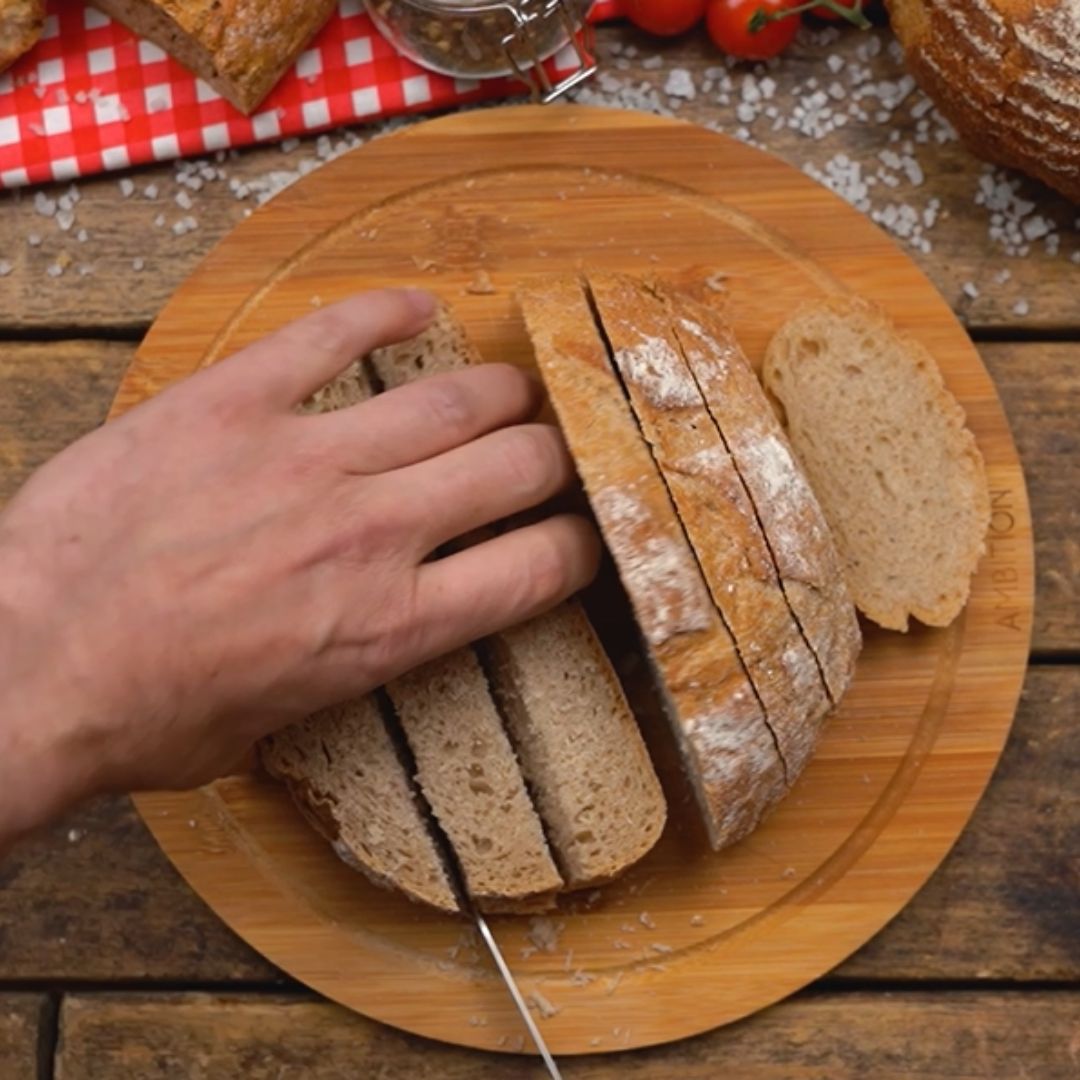 W pierwszej kolejności zajmuję się chlebem