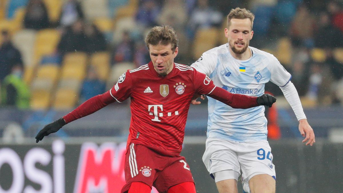 Thomas Mueller i Tomasz Kędziora