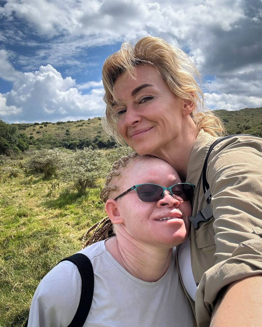 Martyna Wojciechowska z adoptowaną córką Kabulą