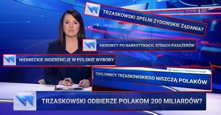 Burza wokół paska "Wiadomości". Prawdziwy czy nie?