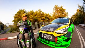 Joy-stick zamiast kierownicy. Sebastian Luty przykładem dla niepełnosprawnych