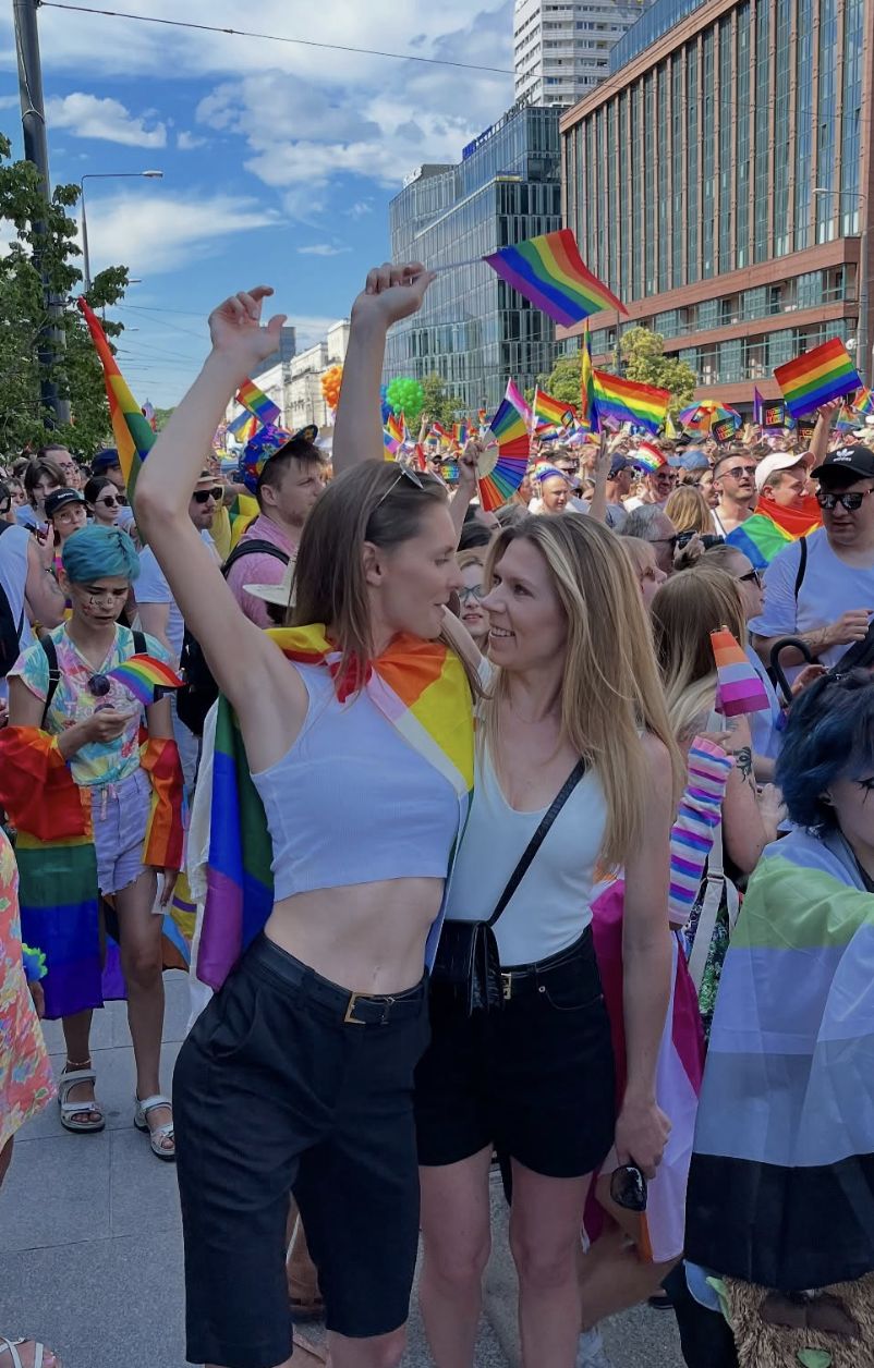 Marta Warchoł i Iwona Widomska