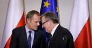Obalą rząd w Kijowie? Tusk i Komorowski wspólnie o Ukrainie