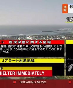 Alert w Japonii. Nagle przerwano program telewizyjny