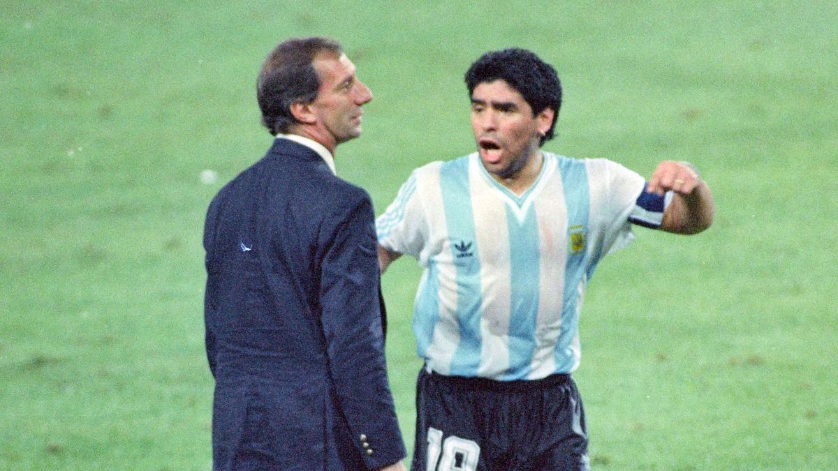 Carlos Bilardo i Diego Maradona
