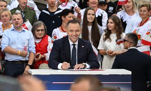 "Być może przyjdzie taki moment". Nawrocki mówi, co z podwyżką kwoty wolnej