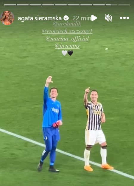 Wojciech Szczęsny i Arkadiusz Milik