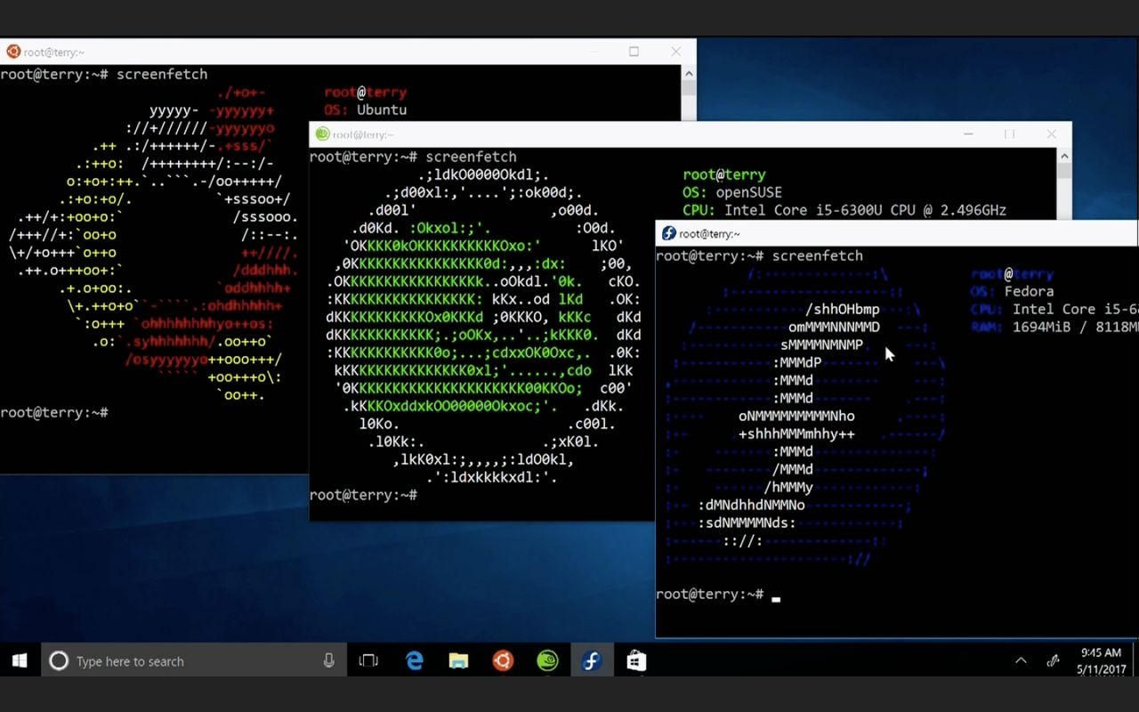 Ubuntu, openSUSE, Fedora oraz iTunes trafią do Windows Store