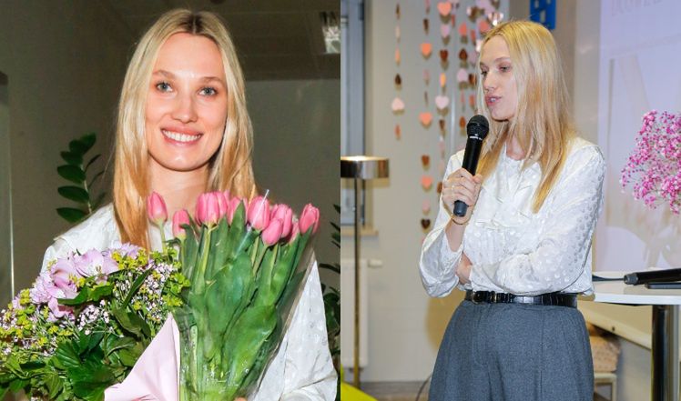 Joanna Ibisz uczestniczy w warsztatach dla kobiet w ciąży 