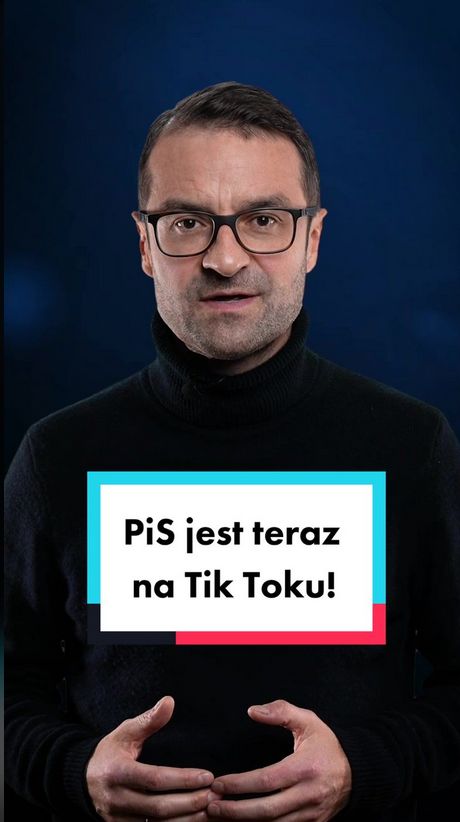 Oficjalne konto PiS na TikToku ma przekonywać młodych