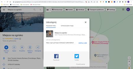 Google Maps: jak wysłać pinezkę?