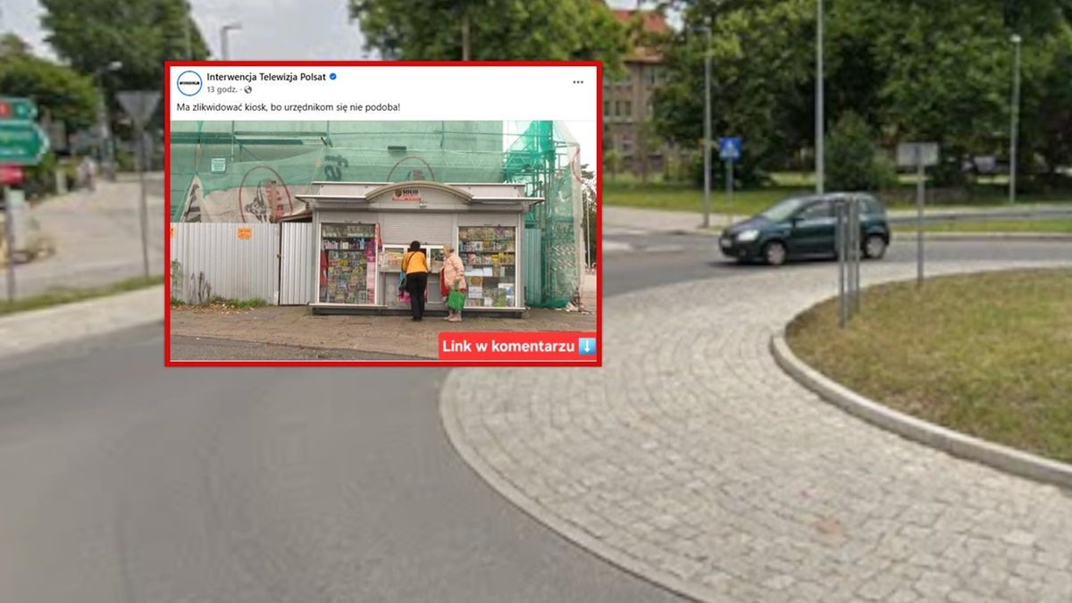 Urzędnicy chcą zlikwidować kiosk.