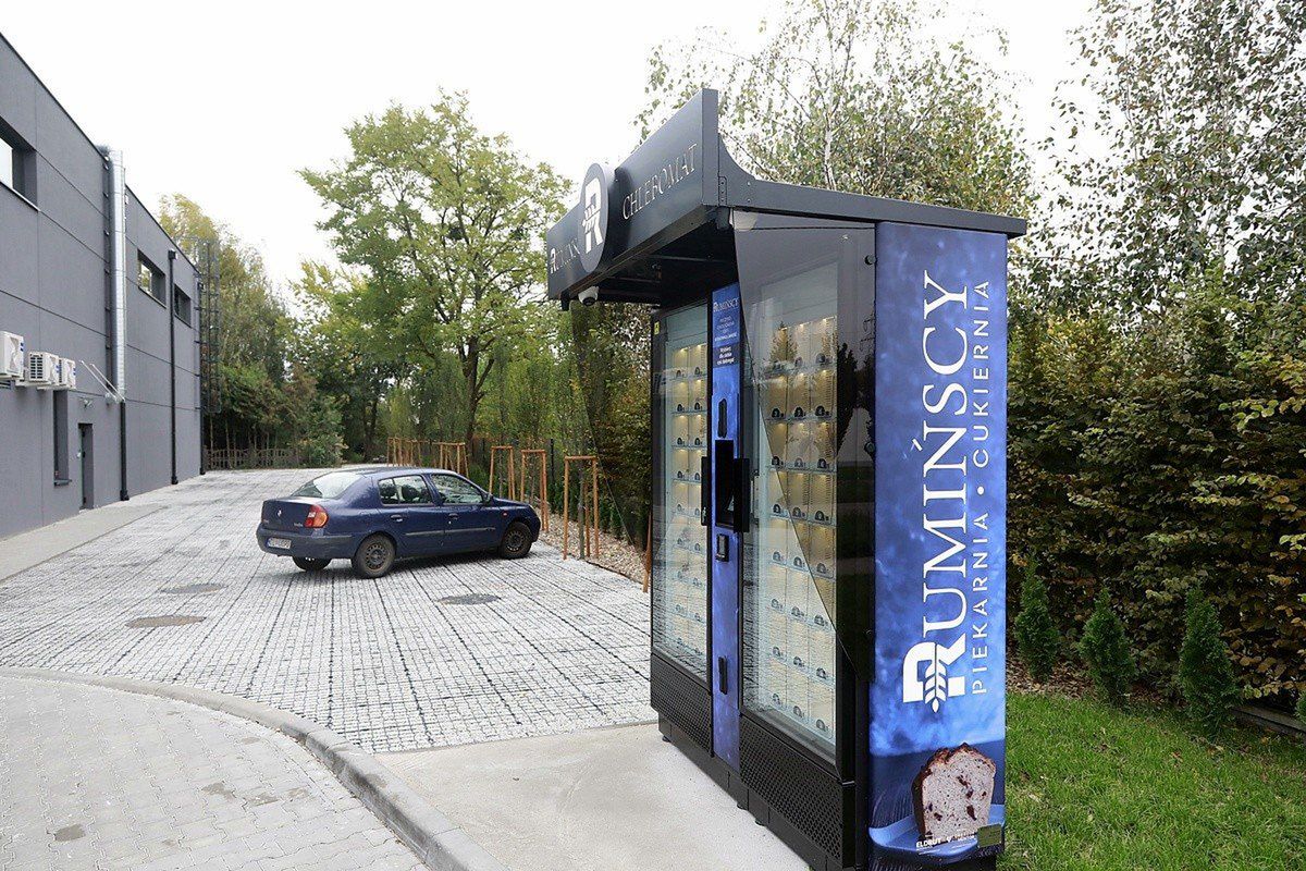 Chlebomat w Toruniu przy ulicy Stawki Południowe