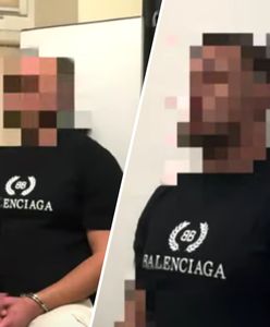 Zachowanie Łukasza Ż. Policja pokazała nagranie