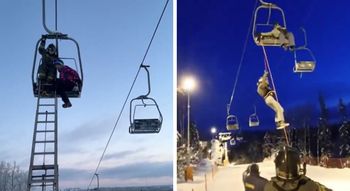 Dramatyczne sceny w Stepanowie. Ludzie skakali z wyciągu