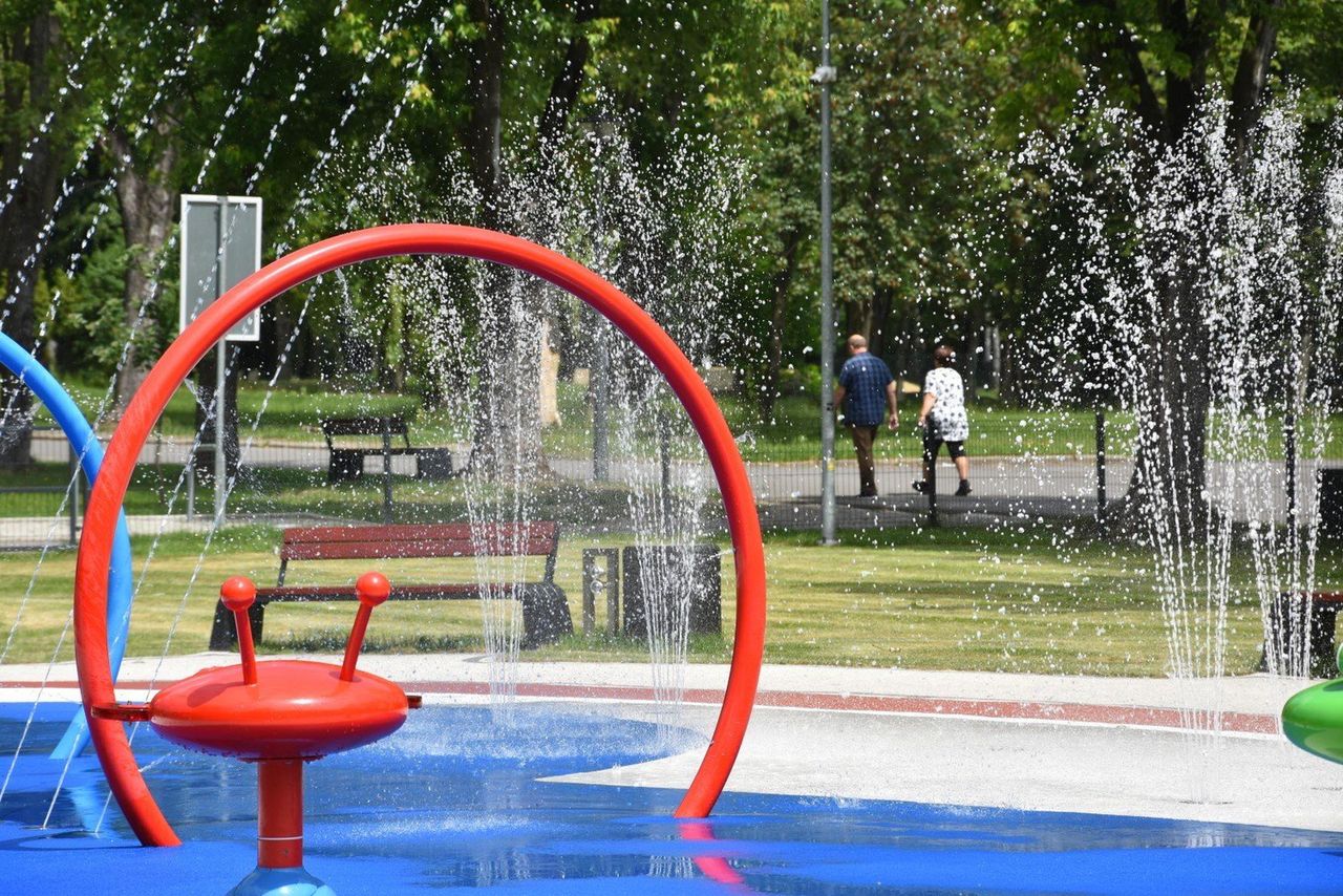 Rybnik-Kamień: Wodny plac zabaw ponownie czynny