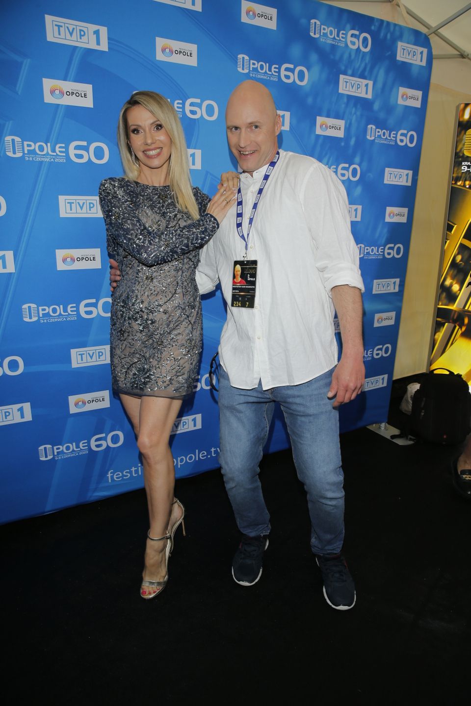 Krzysztof Krawczyk Junior, Małgorzata Opczowska - Opole 2023, dzień pierwszy (fot. AKPA)