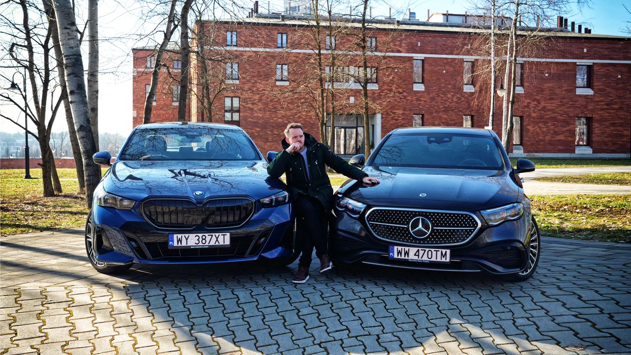 Test wideo: BMW Serii 5 vs. Mercedes Klasy E — tak konkuruje premium