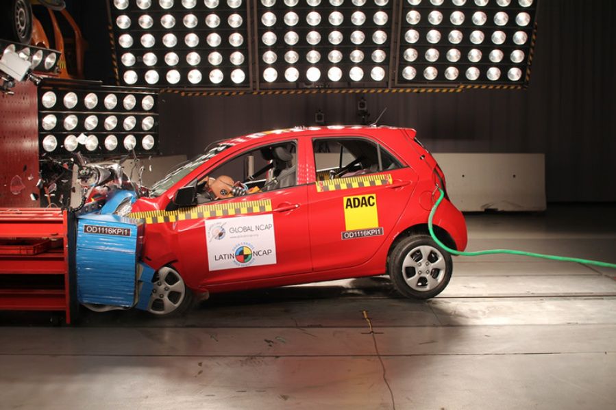Kia Picanto i Peugeot 208 mało bezpieczne w Ameryce Południowej