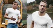 Charlie Hunnam pręży mięśnie w "Men's Health"