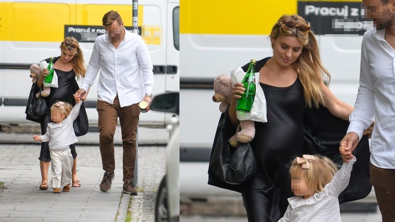 Kasia Tusk z rodziną