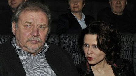 Andrzej Grabowski z żoną