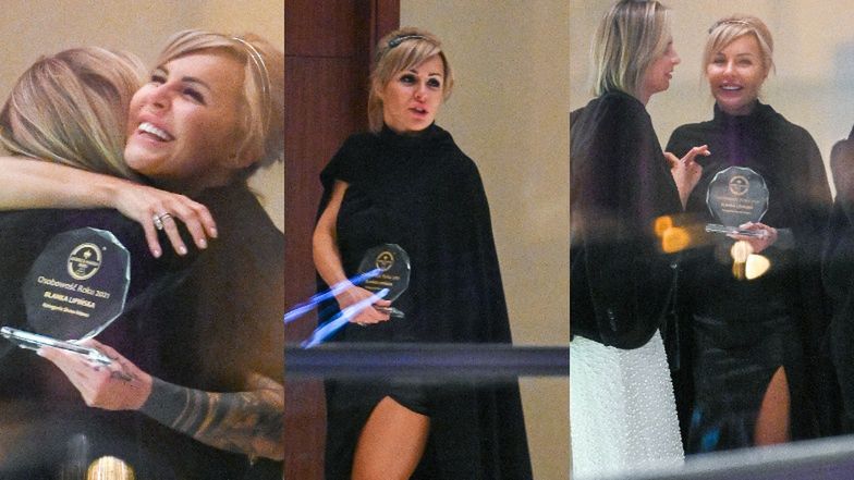 Blanka Lipińska kroczy ze statuetką