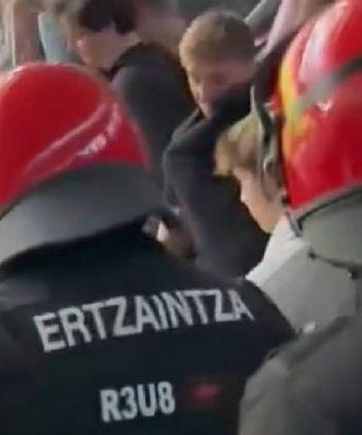 Zadyma na meczu Ligi Europy. Policja się nie patyczkowała