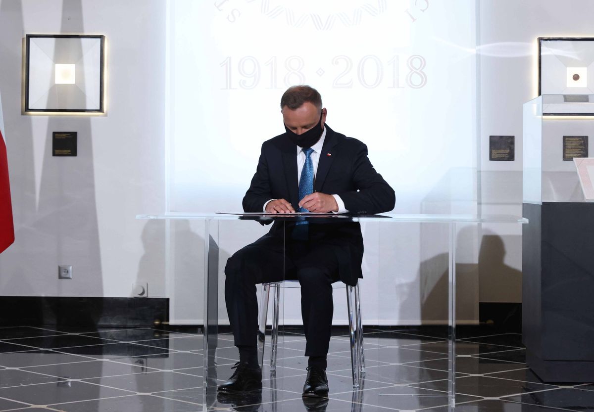 Stan wyjątkowy na granicy z Białorusią. Andrzej Duda zdradził kulisy swojej decyzji 