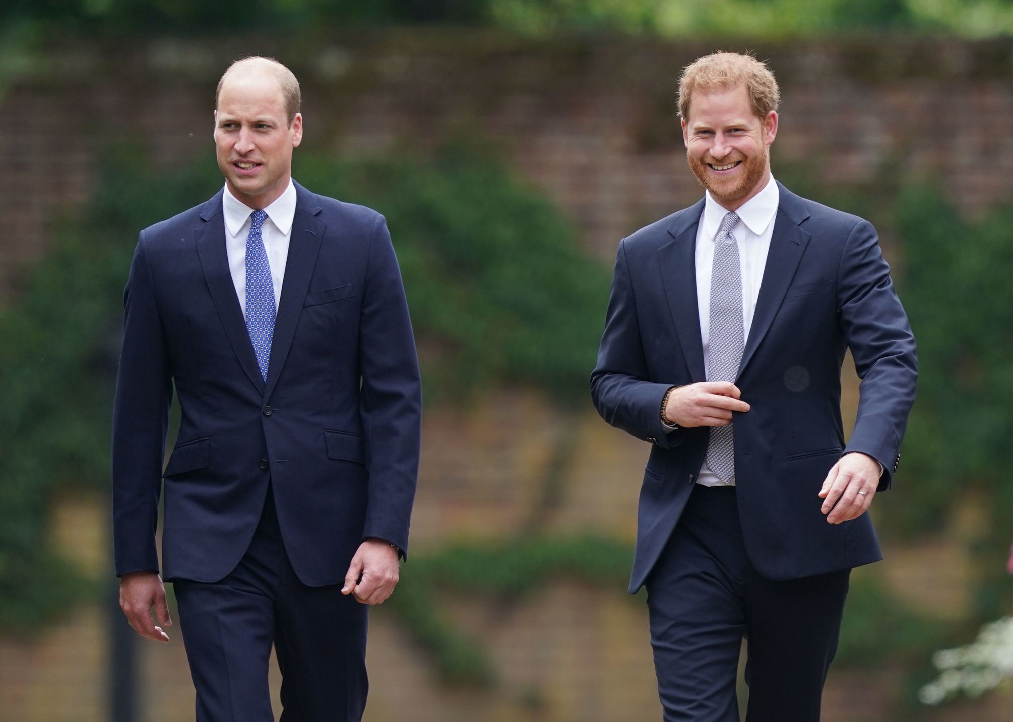 książę Harry i książę William