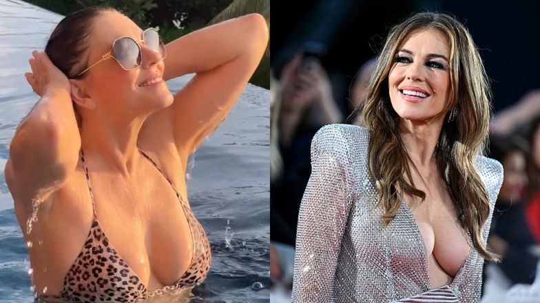 Elizabeth Hurley od wielu lat zachwyca wdziękiem i urodą