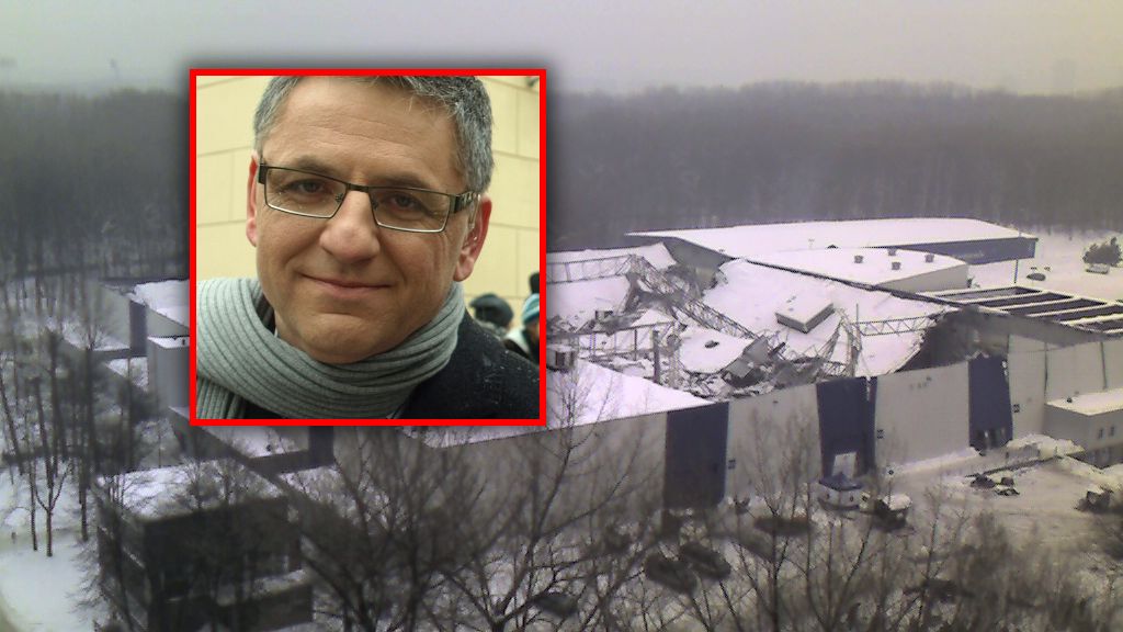 Roman Czejarek relacjonował akcję ratunkową po zawalaniu hali