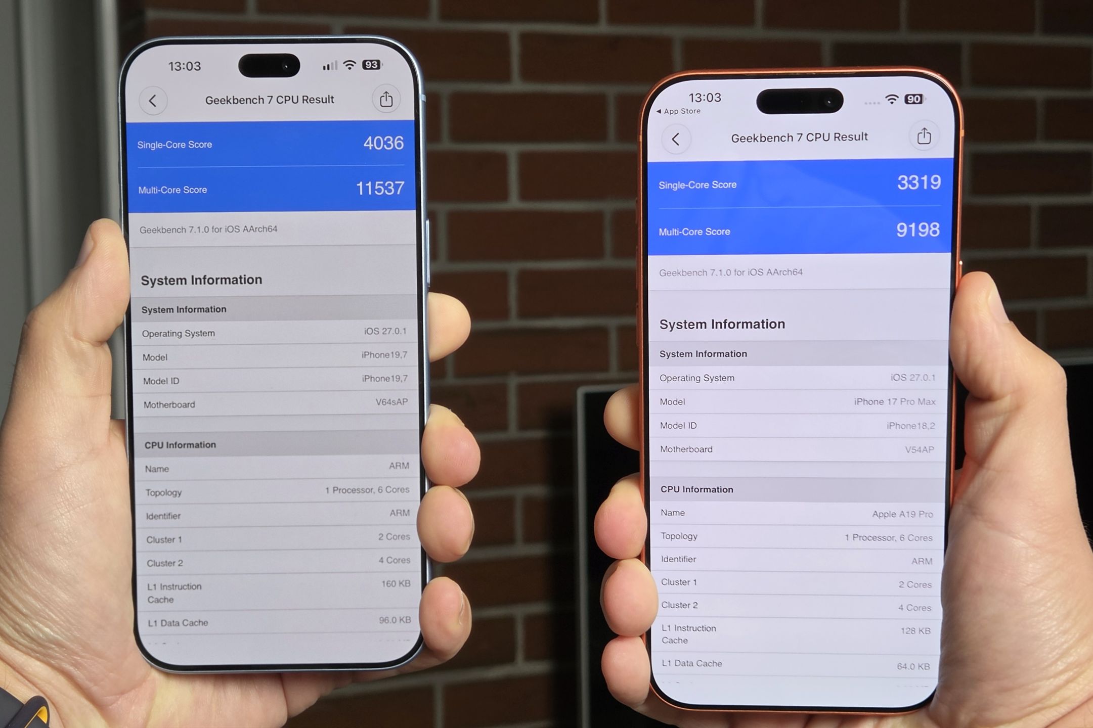 iPhone 18 Pro Max i iPhone 17 Pro Max