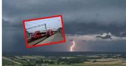 Gwałtowna burza nad Warszawą. Awaria pociągów w stolicy