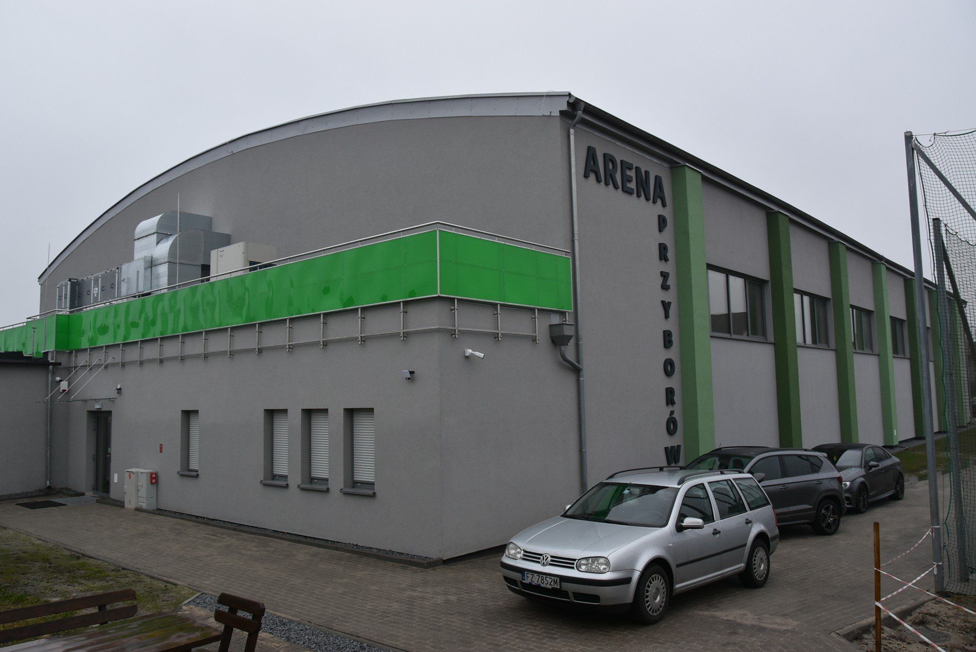 Nowa hala w Przyborowie