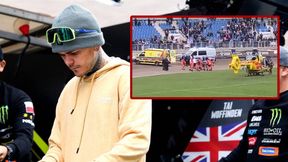 Policja wezwana do wypadku w Krośnie. Czy to oznacza początek śledztwa?