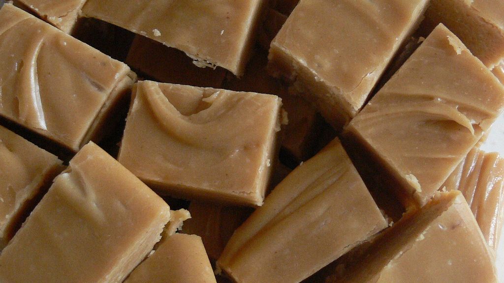 Cukierki z masłem orzechowym w polewie