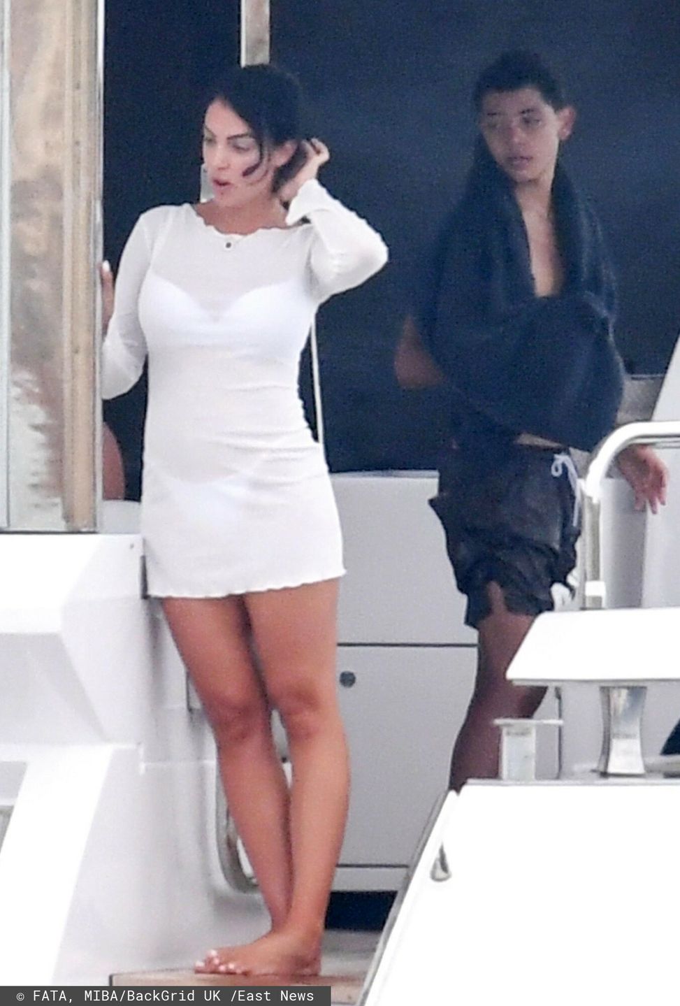 Georgina Rodriguez i Cristiano Ronaldo wypoczywają na rodzinnych wakacjach