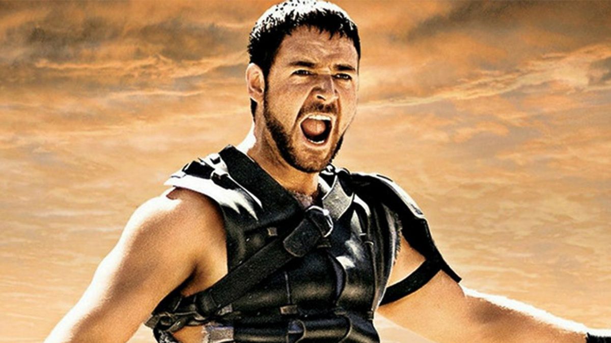 Russell Crowe w "Gladiatorze"