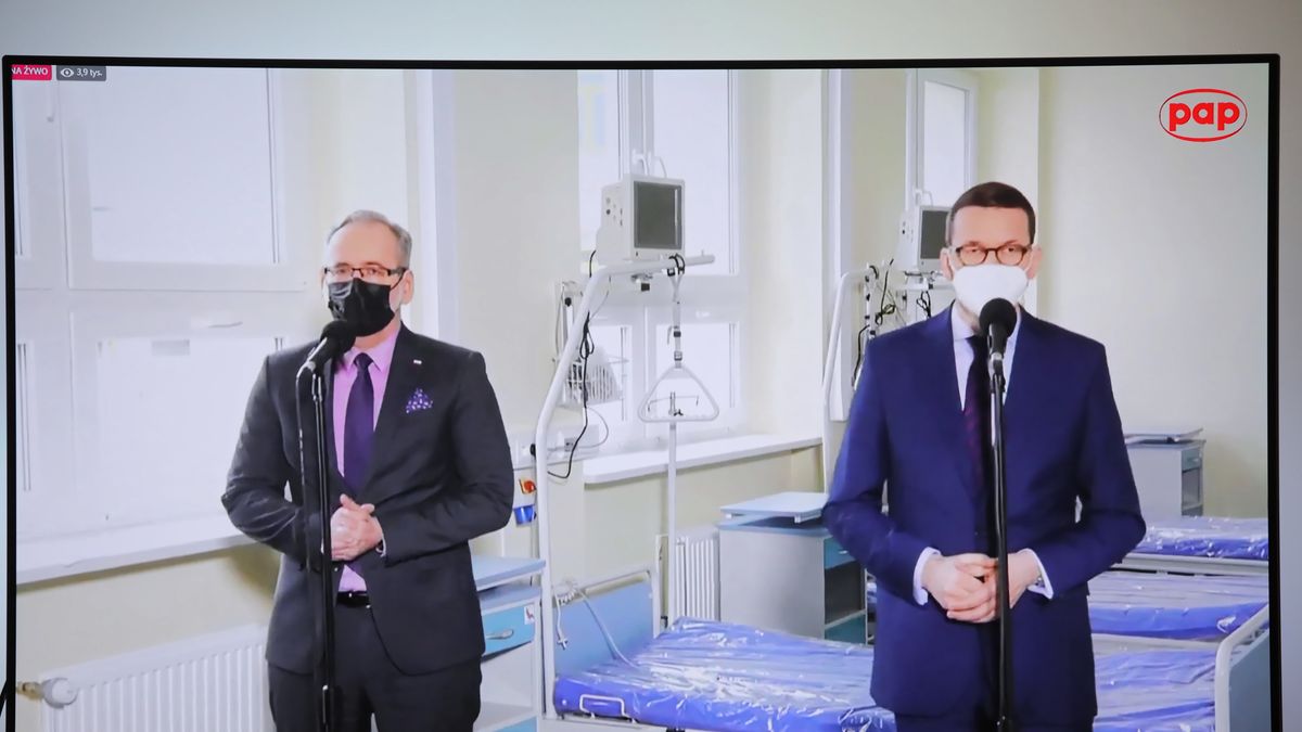 ateusz Morawiecki i Adam Niedzielski 