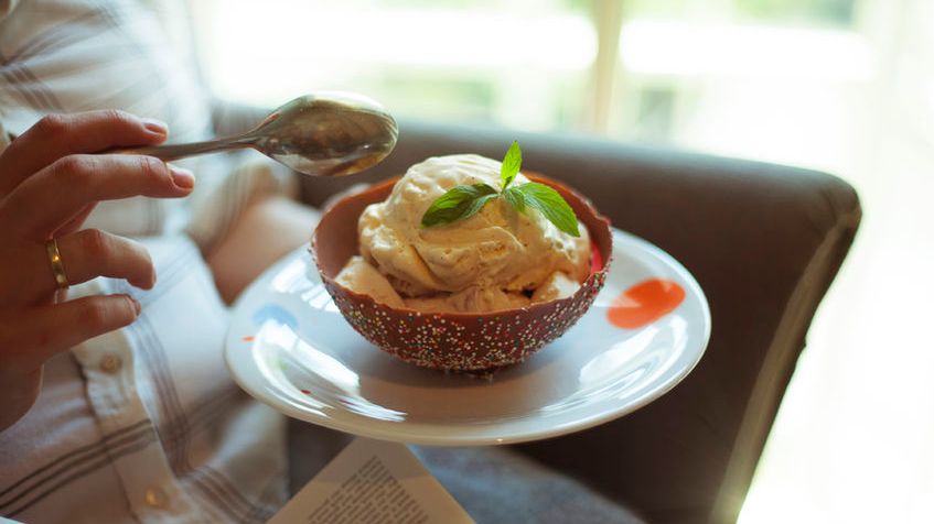 Lody waniliowe light