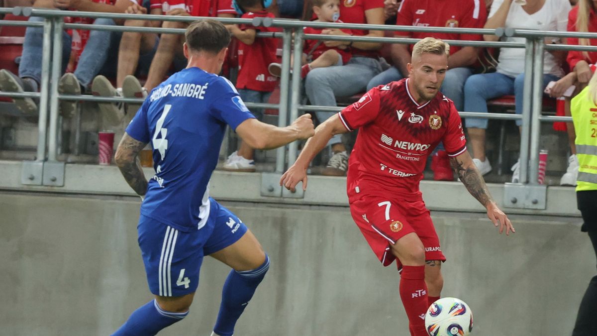 PAP / PAP/Marian Zubrzycki / W Łodzi Widzew walczył z Wisłą Płock